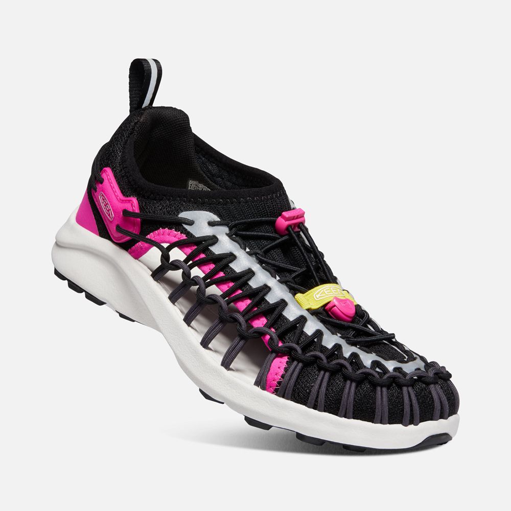 Zapatos Marca Keen Mexico Negros/Rosas - Mujer Uneek Snk Shoes - ZW7503691